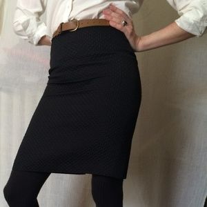 Banana Republic Textured Pencil Skirt Sz 4
